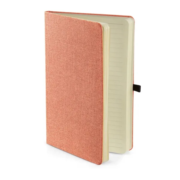 Journal with an elastic band, 80 lined sheets of paper and... from ASI 79530 Prime Line