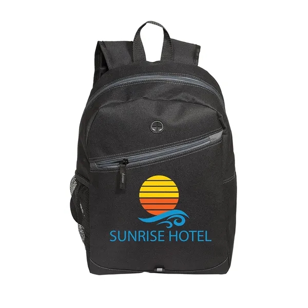 Laptop backpack that measures 5.5" x 11" x 16" and is... from ASI 79530 Prime Line