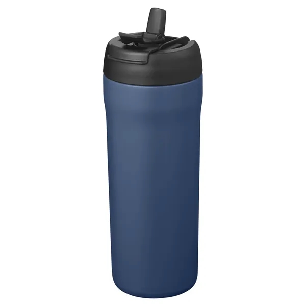 24-ounce bottle with double-wall insulation, flip-lid and straw.... from ASI 79530 Prime Line