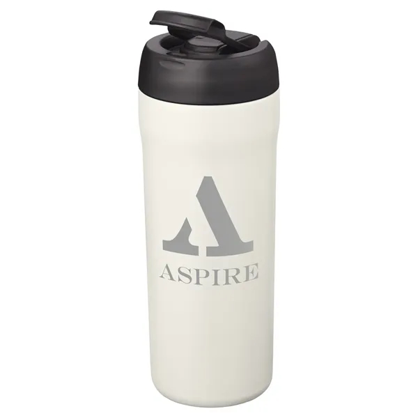 24-ounce bottle with double-wall insulation, flip-lid and straw.... from ASI 79530 Prime Line