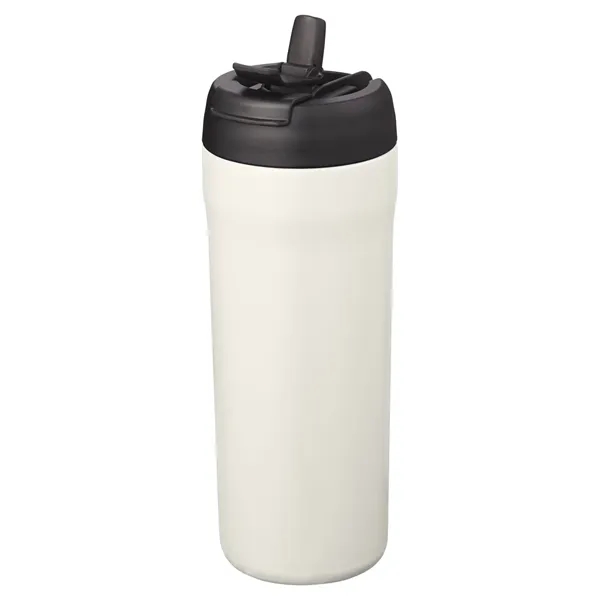24-ounce bottle with double-wall insulation, flip-lid and straw.... from ASI 79530 Prime Line