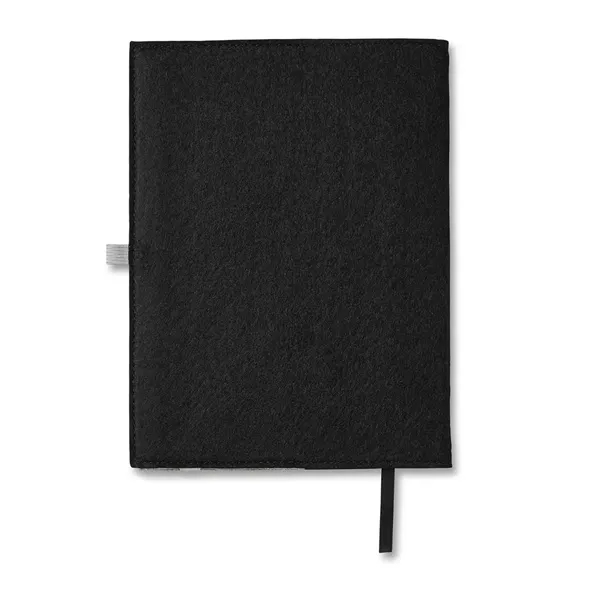 Refillable journal with 80 sheets of wide-ruled paper, silk ribbon bookmark,... from ASI 79530 Prime Line