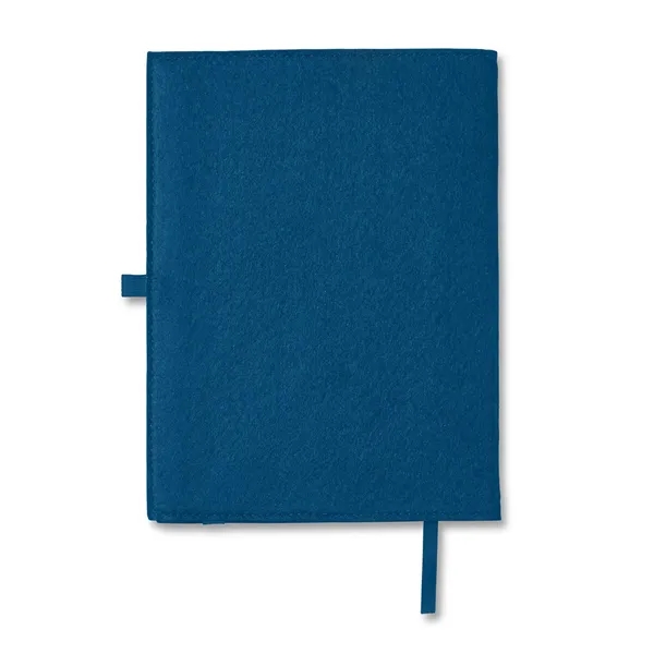 Refillable journal with 80 sheets of wide-ruled paper, silk ribbon bookmark,... from ASI 79530 Prime Line