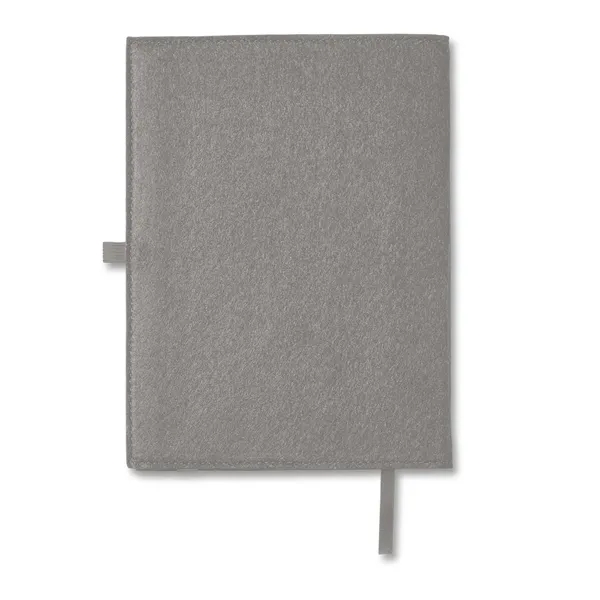 Refillable journal with 80 sheets of wide-ruled paper, silk ribbon bookmark,... from ASI 79530 Prime Line