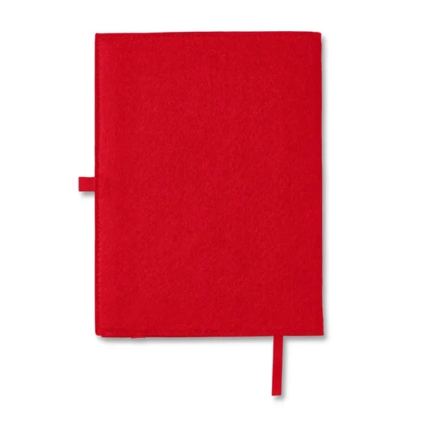 Refillable journal with 80 sheets of wide-ruled paper, silk ribbon bookmark,... from ASI 79530 Prime Line