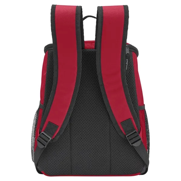 7.0" x 0.76" x 13.5" backpack cooler with two side mesh... from ASI 79530 Prime Line