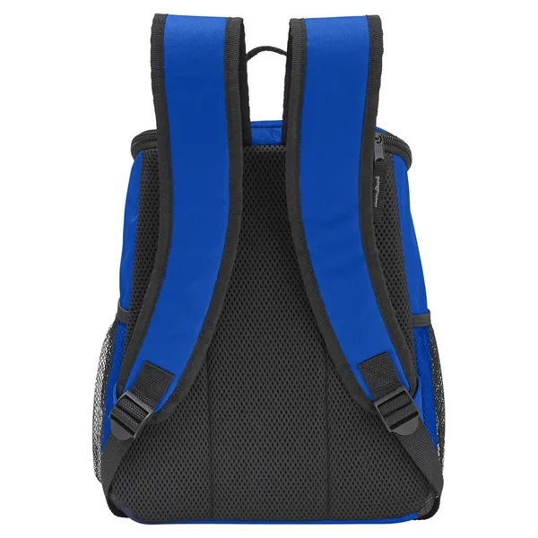 7.0" x 0.76" x 13.5" backpack cooler with two side mesh... from ASI 79530 Prime Line