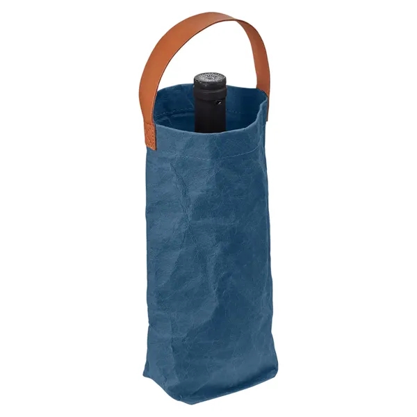 Home & Table Washed Paper Wine Tote... from ASI 79530 Prime Line