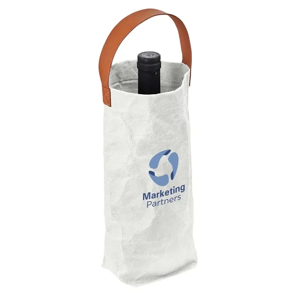 Home & Table Washed Paper Wine Tote... from ASI 79530 Prime Line