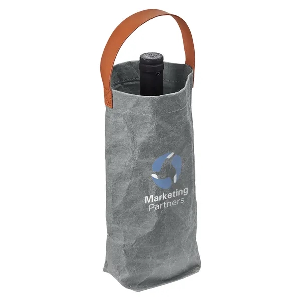 Home & Table Washed Paper Wine Tote... from ASI 79530 Prime Line