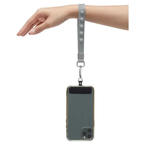 Wrist Strap Keychain With Phone Holder... from ASI 79530 Prime Line