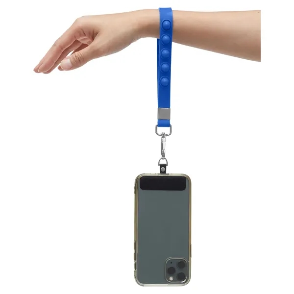 Wrist Strap Keychain With Phone Holder... from ASI 79530 Prime Line