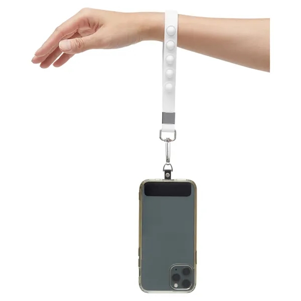 Wrist Strap Keychain With Phone Holder... from ASI 79530 Prime Line