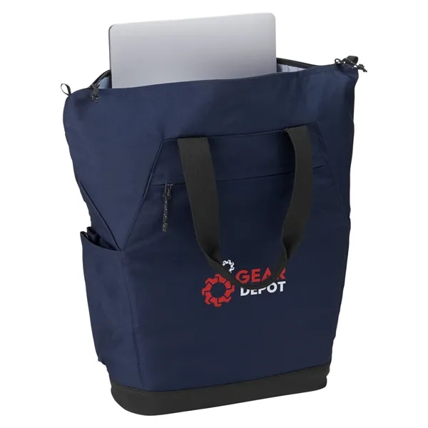 Backpack tote made from 900D recycled polyester.... from ASI 79530 Prime Line