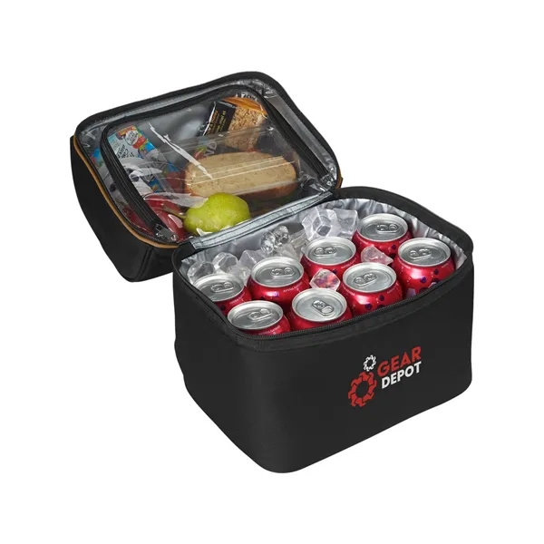 8-can lunch cooler with PEVA lining and spacious main compartment.... from ASI 79530 Prime Line