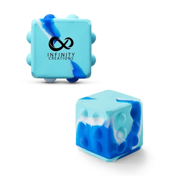 Push Pop Bubble Cube Fidget Sensory Toy... from ASI 79530 Prime Line