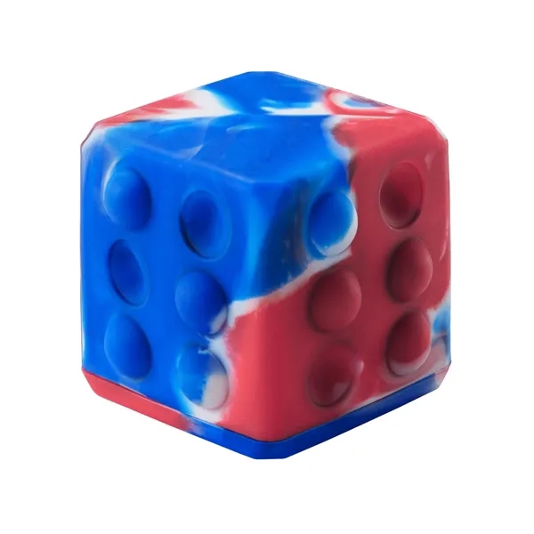 Push Pop Bubble Cube Fidget Sensory Toy... from ASI 79530 Prime Line
