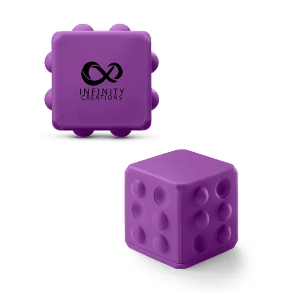 Push Pop Bubble Cube Fidget Sensory Toy... from ASI 79530 Prime Line