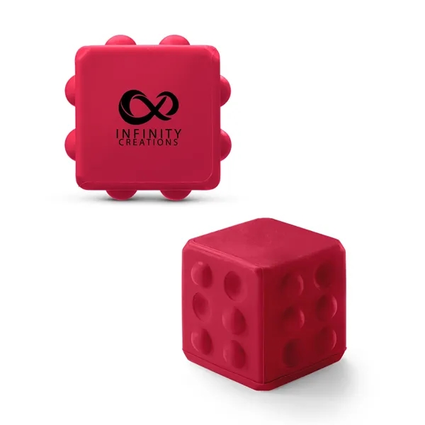 Push Pop Bubble Cube Fidget Sensory Toy... from ASI 79530 Prime Line