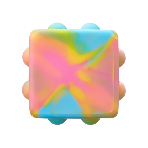 Push Pop Bubble Cube Fidget Sensory Toy... from ASI 79530 Prime Line