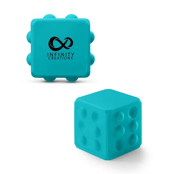 Push Pop Bubble Cube Fidget Sensory Toy... from ASI 79530 Prime Line