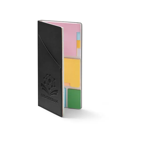 Sticky notes with a PU cover, front pocket, 60 sheets of... from ASI 79530 Prime Line
