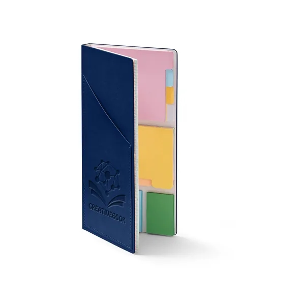 Sticky notes with a PU cover, front pocket, 60 sheets of... from ASI 79530 Prime Line