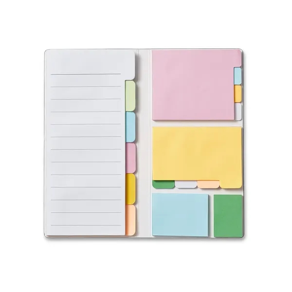Sticky notes with a PU cover, front pocket, 60 sheets of... from ASI 79530 Prime Line