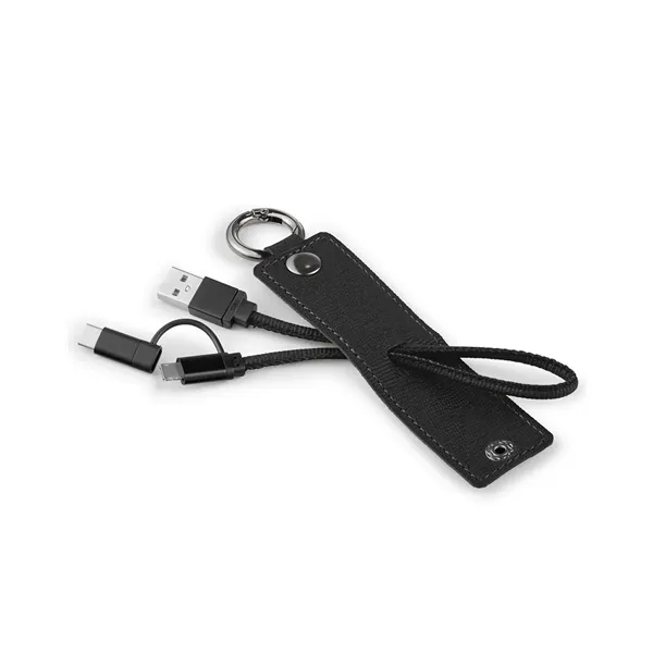 2-in-1 charging cable with a case, USB to USB type-C connector,... from ASI 79530 Prime Line