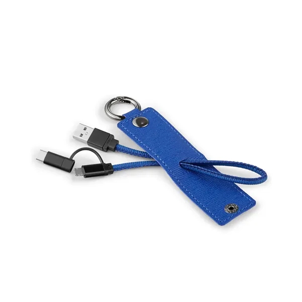 2-in-1 charging cable with a case, USB to USB type-C connector,... from ASI 79530 Prime Line