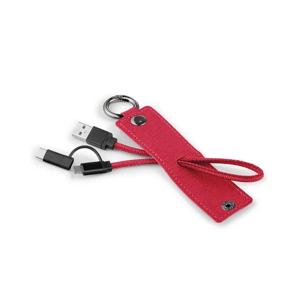 2-in-1 charging cable with a case, USB to USB type-C connector,... from ASI 79530 Prime Line