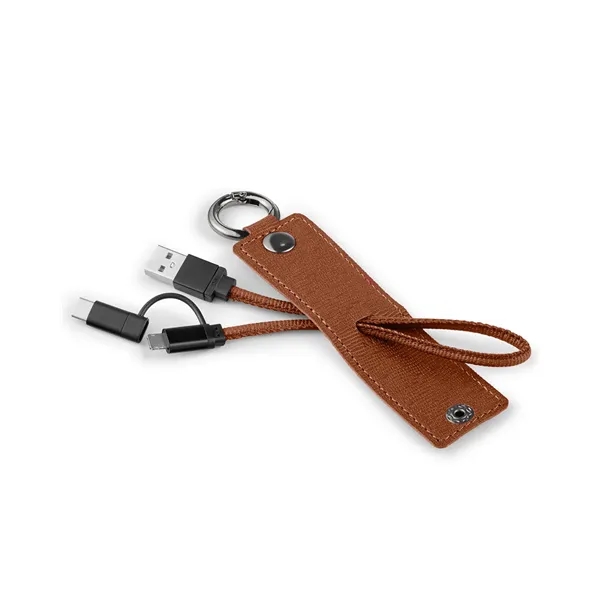 2-in-1 charging cable with a case, USB to USB type-C connector,... from ASI 79530 Prime Line