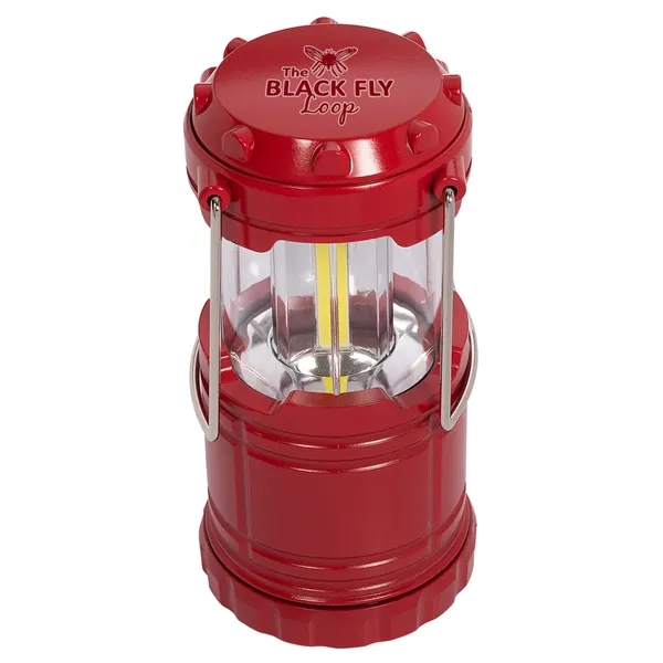 2.75" x 3.74" x 2.75" ABS plastic mini COB camping lantern-style... from ASI 79530 Prime Line