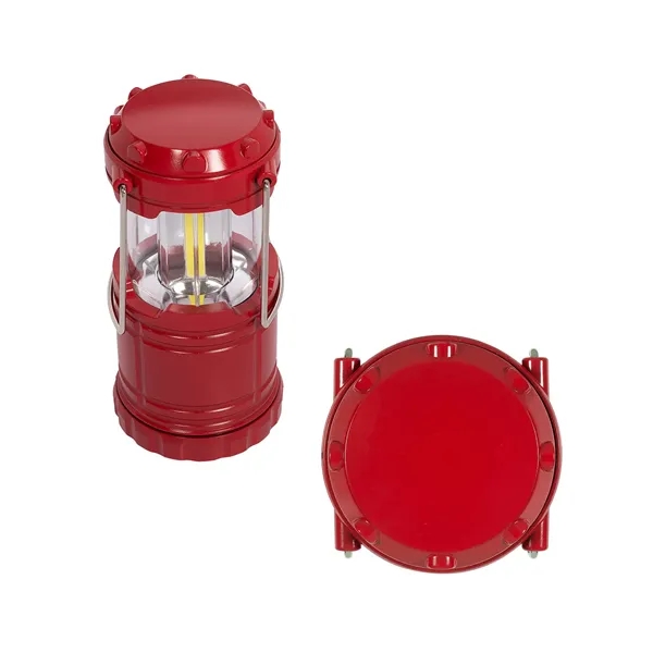 2.75" x 3.74" x 2.75" ABS plastic mini COB camping lantern-style... from ASI 79530 Prime Line