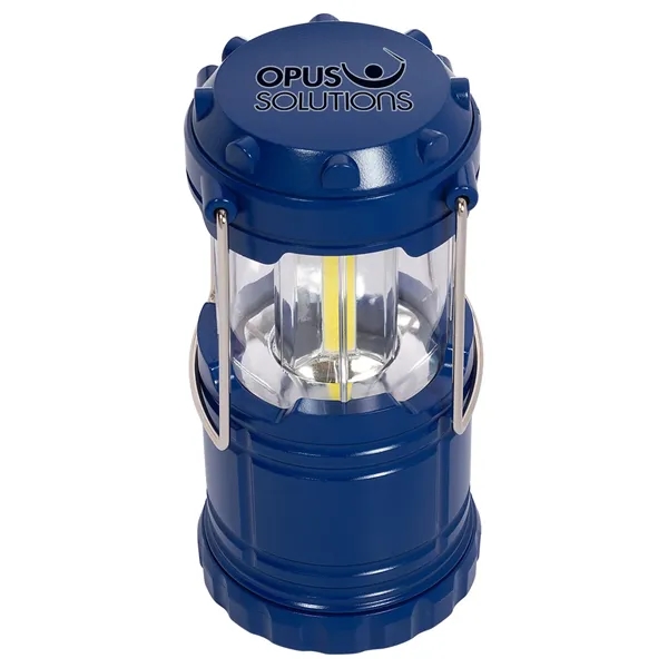 2.75" x 3.74" x 2.75" ABS plastic mini COB camping lantern-style... from ASI 79530 Prime Line