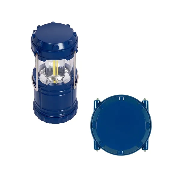 2.75" x 3.74" x 2.75" ABS plastic mini COB camping lantern-style... from ASI 79530 Prime Line