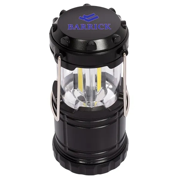 2.75" x 3.74" x 2.75" ABS plastic mini COB camping lantern-style... from ASI 79530 Prime Line