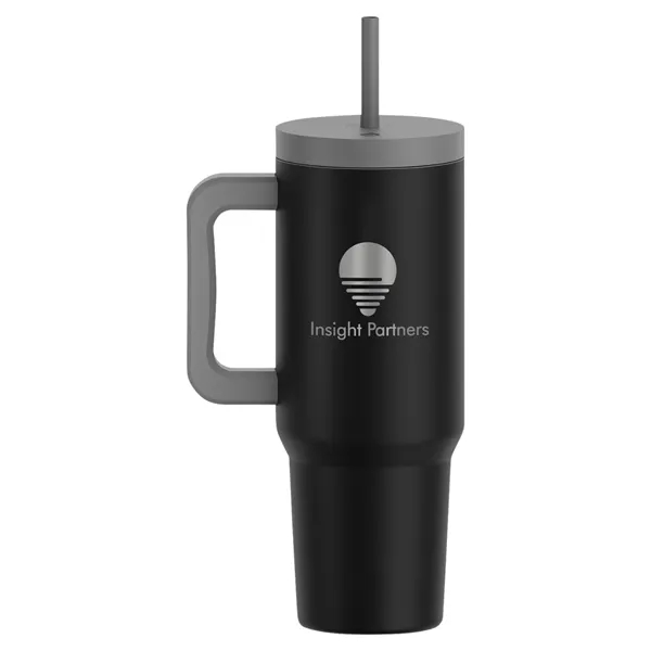 Grosche Aspen 40oz Insulated Straw Tumbler With Handle... from ASI 79530 Prime Line