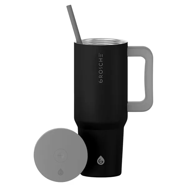 Grosche Aspen 40oz Insulated Straw Tumbler With Handle... from ASI 79530 Prime Line