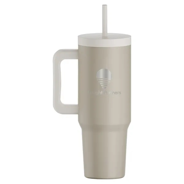 Grosche Aspen 40oz Insulated Straw Tumbler With Handle... from ASI 79530 Prime Line