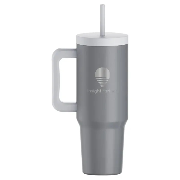 Grosche Aspen 40oz Insulated Straw Tumbler With Handle... from ASI 79530 Prime Line