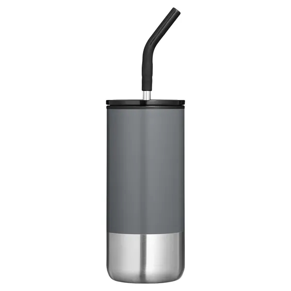 Summit 16oz Insulated Tumbler With Straw... from ASI 79530 Prime Line