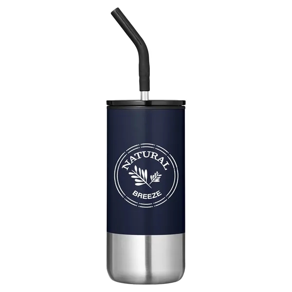 Summit 16oz Insulated Tumbler With Straw... from ASI 79530 Prime Line