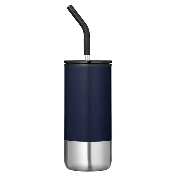 Summit 16oz Insulated Tumbler With Straw... from ASI 79530 Prime Line