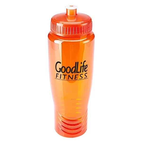 28 oz. reusable, recycled plastic sports bottle with leak-resistant, screw-top with... from ASI 79530 Prime Line