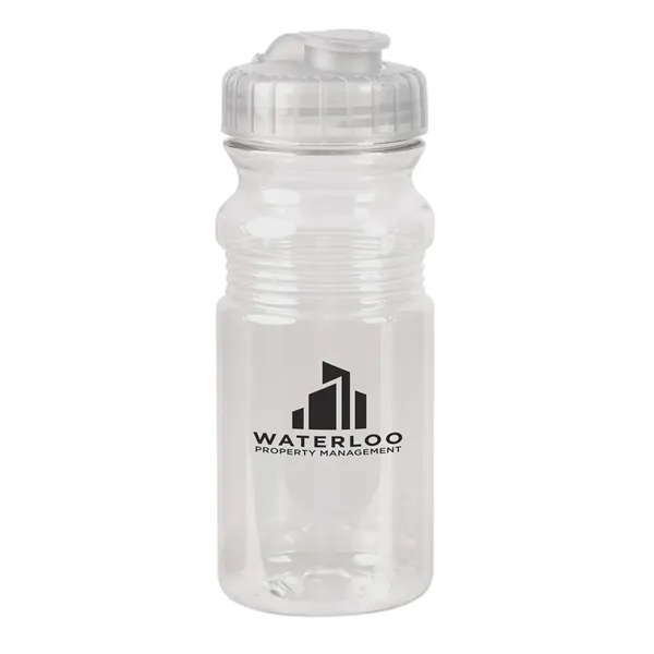 20 oz. translucent sports bottle with leak-resistant, screw-top cap, wide-mouth design... from ASI 79530 Prime Line
