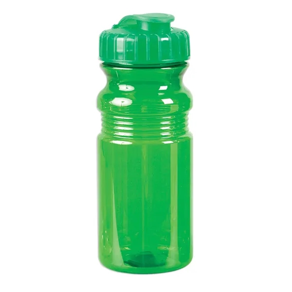 20 oz. translucent sports bottle with leak-resistant, screw-top cap, wide-mouth design... from ASI 79530 Prime Line