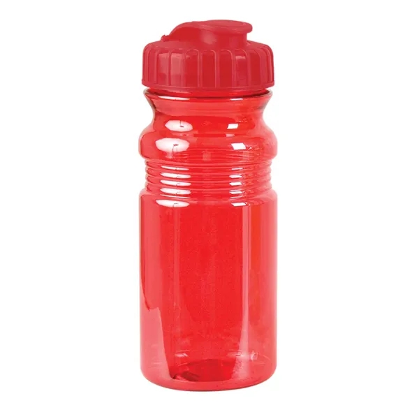 20 oz. translucent sports bottle with leak-resistant, screw-top cap, wide-mouth design... from ASI 79530 Prime Line