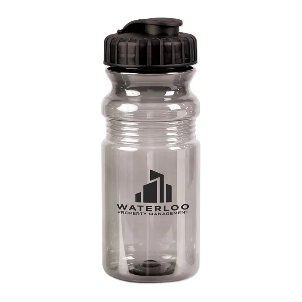 20 oz. translucent sports bottle with leak-resistant, screw-top cap, wide-mouth design... from ASI 79530 Prime Line