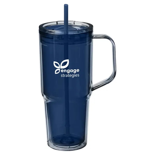 Hampton 32oz Recycled Double Wall Tumbler With...... from ASI 79530 Prime Line